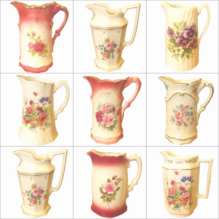 Vintage Jugs Hire Collection