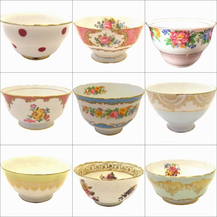 Vintage Bowl Hire Collection